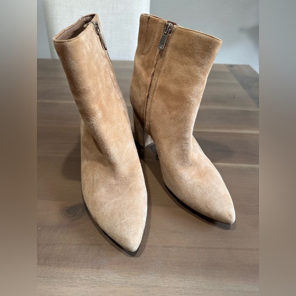 Sam Edelman Shoes - Sam Edelman tan suede boots 9